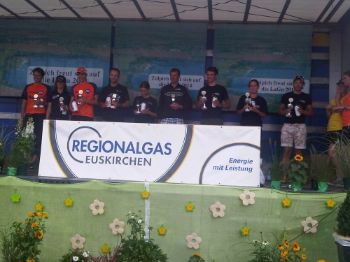 Siegerehrung Staffel gesamt