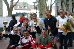 Laufmonster mit Pokalen