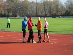 Das Team - einer läuft