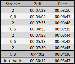 LAZ 4 x 2000 in 3:50 28-08-13